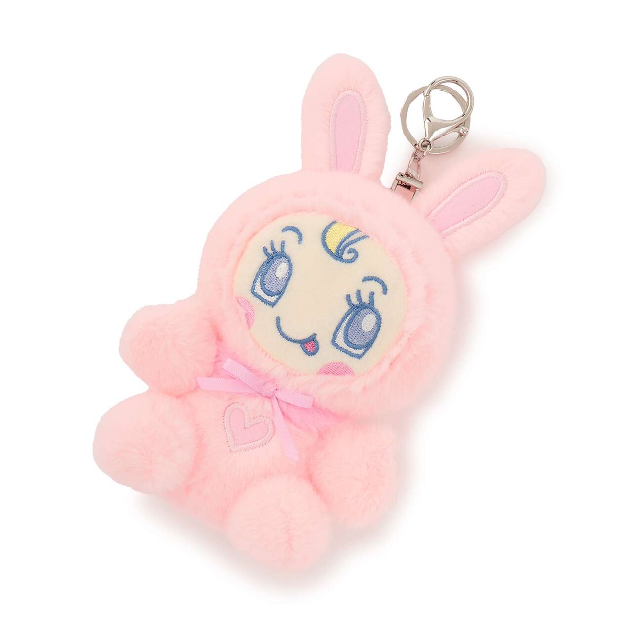 Berrie-chan & Debiry-chan Pastel Sitting Plush Charm,Red, large image number 0