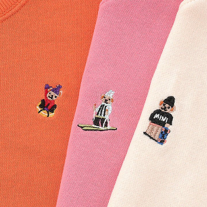 Fleece Pullover with Single-Point Embroidery,Black, medium image number 13