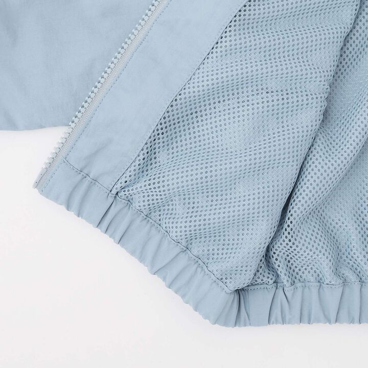 Lace Frill Bomber Jacket,Light pink, medium image number 10