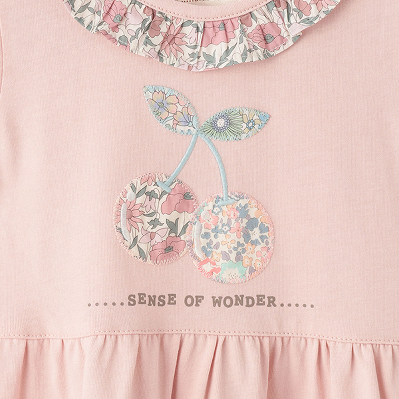 Liberty Cherry One-Piece Dress,Lavender, large image number 4