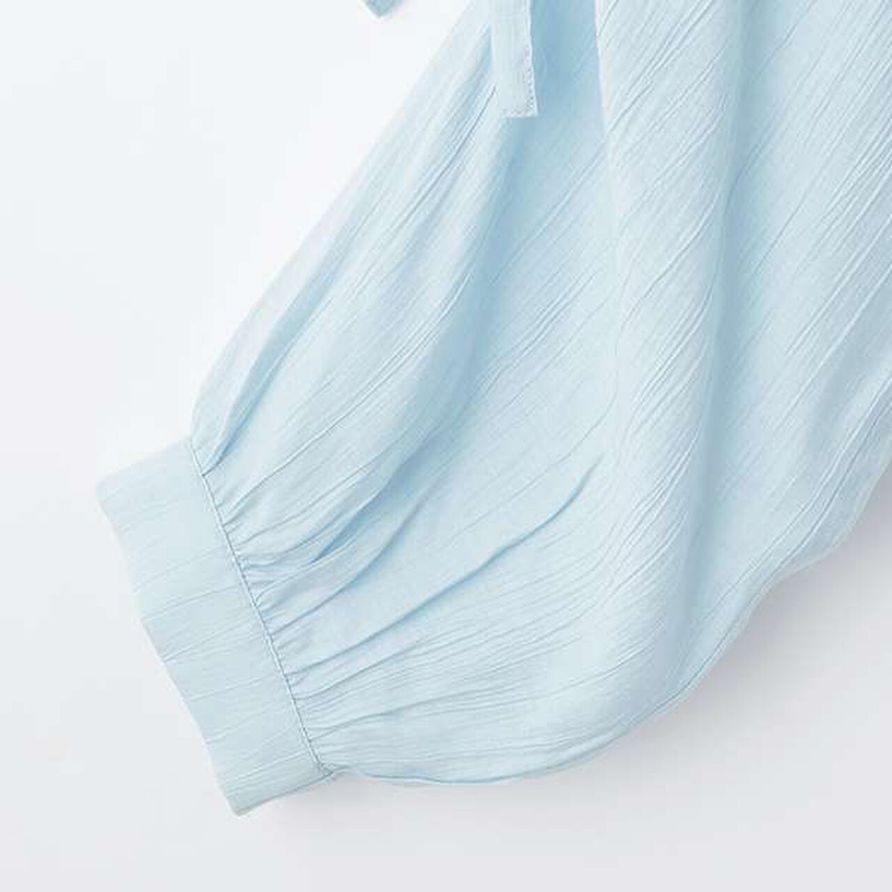 Drawstring Shirt,Off white, large image number 5