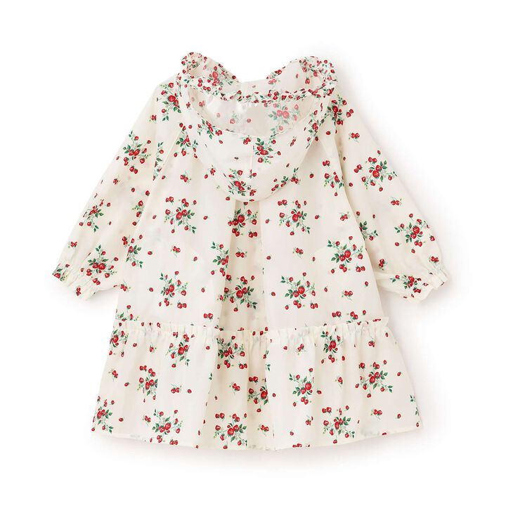 Wild Strawberry Raincoat,Pearl white, medium image number 1