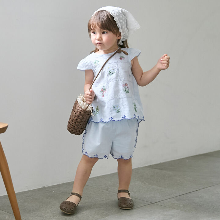 [Link] Indian Cotton Embroidery Outfit Set,, medium