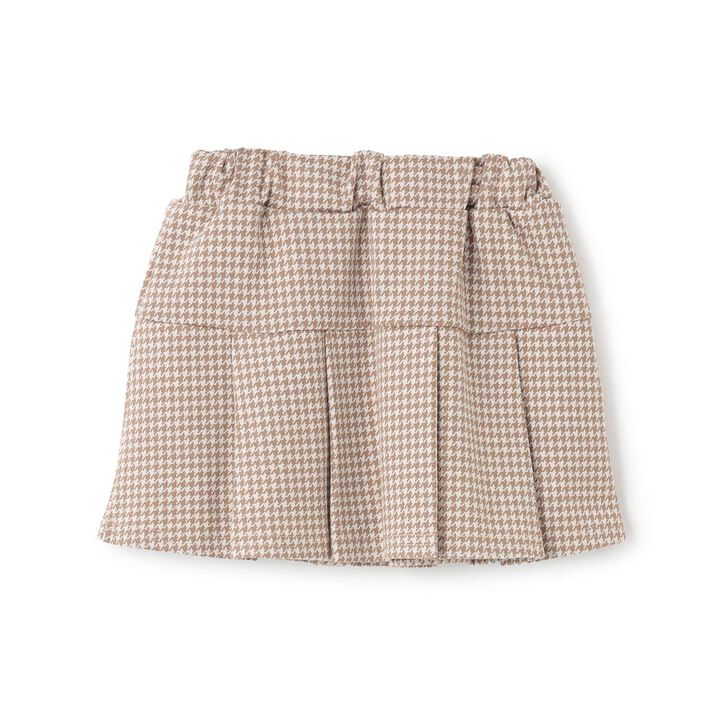 Cut JQ Skirt with Shorts,Black, medium image number 1