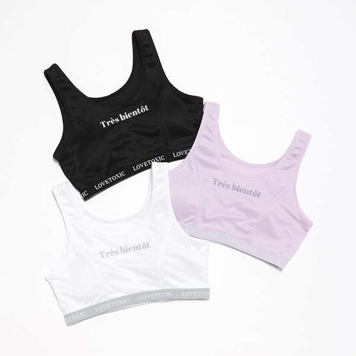 DRY Mesh Half Top,Lavender, medium image number 3