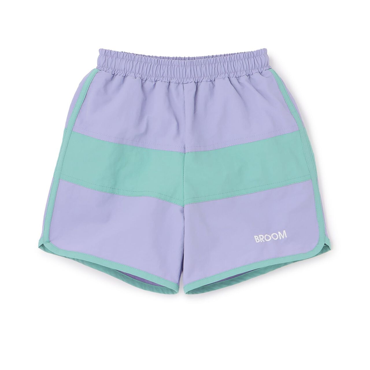 [SWIM] 雙色拼接衝浪褲 [兒童服裝] [童裝] [男童] [女孩],淡卡其色, large image number 3