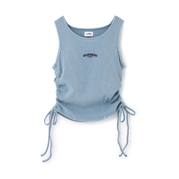 LTXC Antibacterial Deodorant Cup Pigment Tank Top,, medium