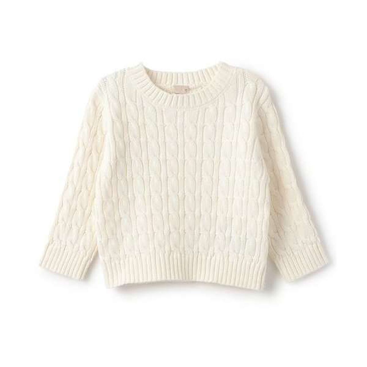 [Link] Cotton Knit,Ivory, large image number 0