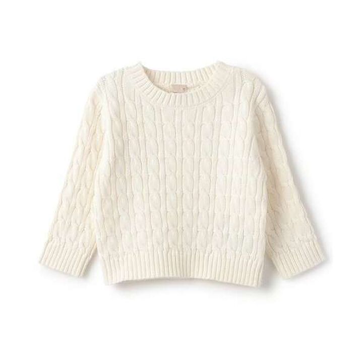 [Link] Cotton Knit,Ivory, medium image number 0
