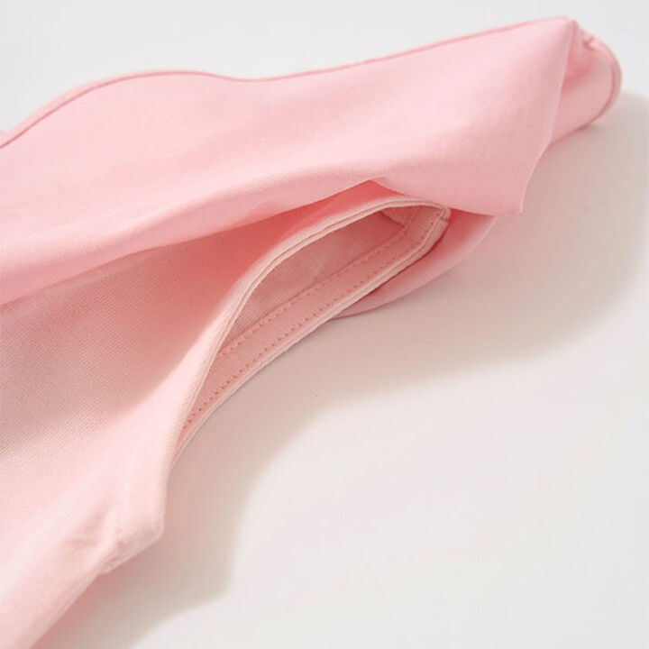 [Reversible] Soft Cotton Flare Sleeve T-Shirt,Moderate pink, medium image number 26