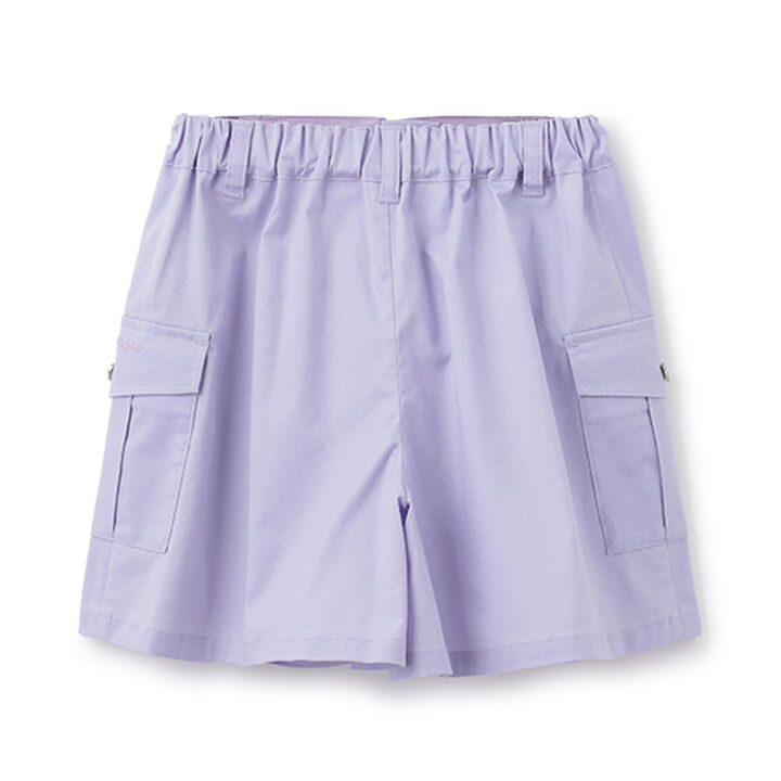 Front ZIP Culotte Skirt,Lavender, medium image number 1