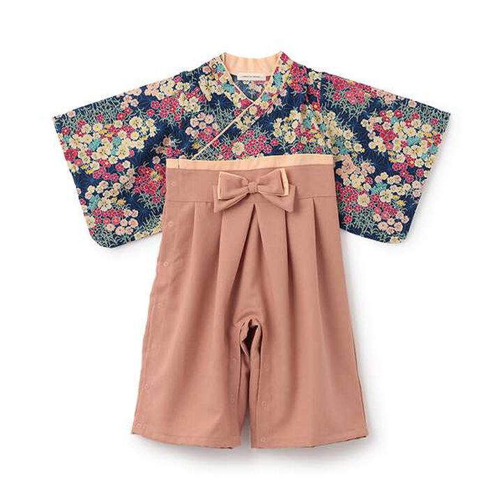 Girls' Hakama All-in-One,Red, medium image number 10