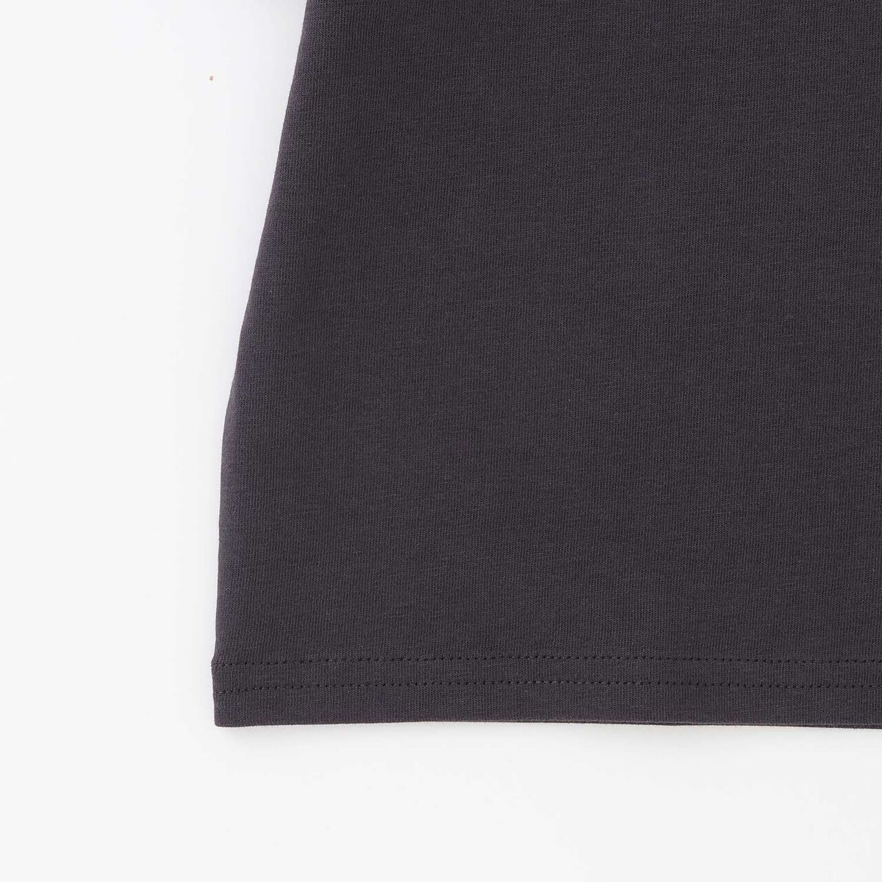 [Exclusive] Flower Gradient Print T-Shirt,Charcoal gray, large image number 4