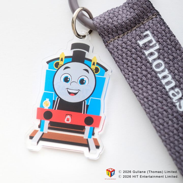 [Thomas the Tank Engine] Logo Charm,Charcoal gray, medium image number 1