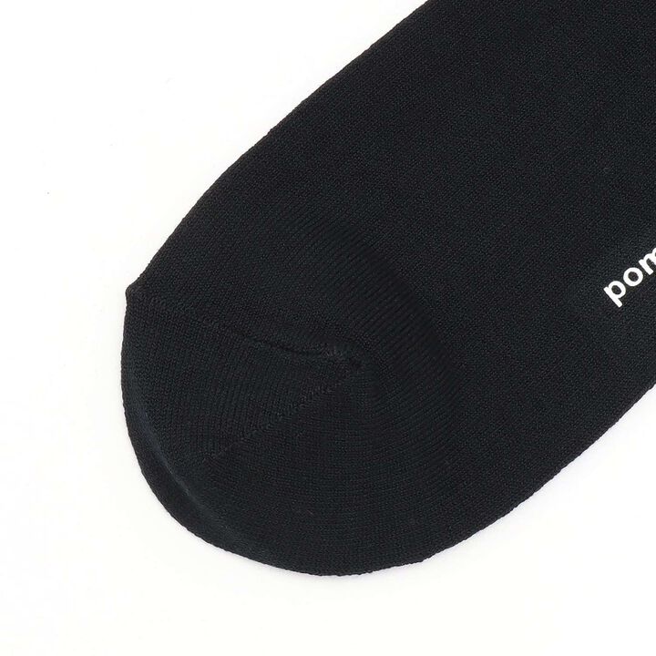 [Graduation Attire] Embroidered Logo Knee-High Socks,Deep red, medium image number 2