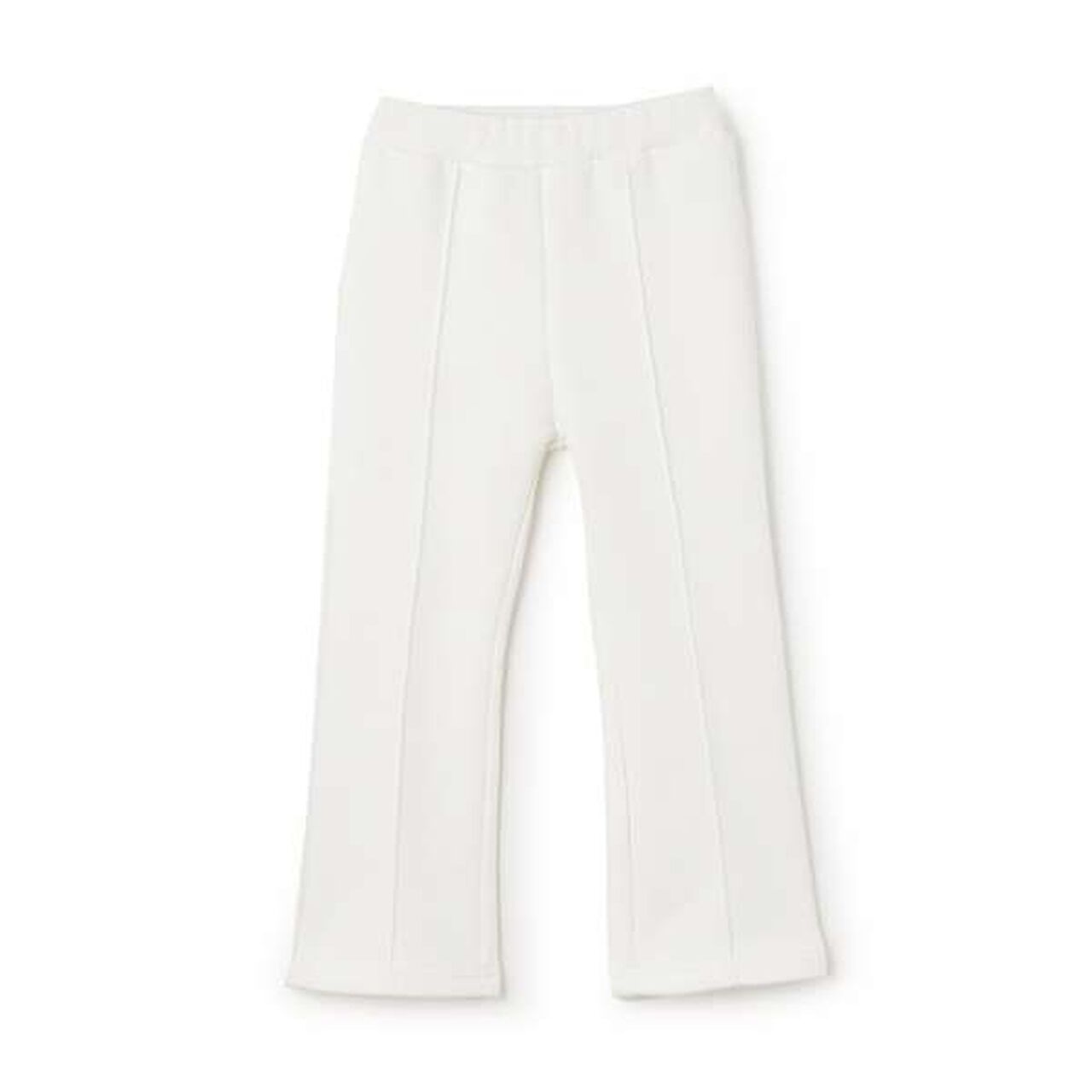 [Daily Standard Wear] [Quick-Dry Absorbent] Center Pleats Flare Sweatpants,Black, large image number 9