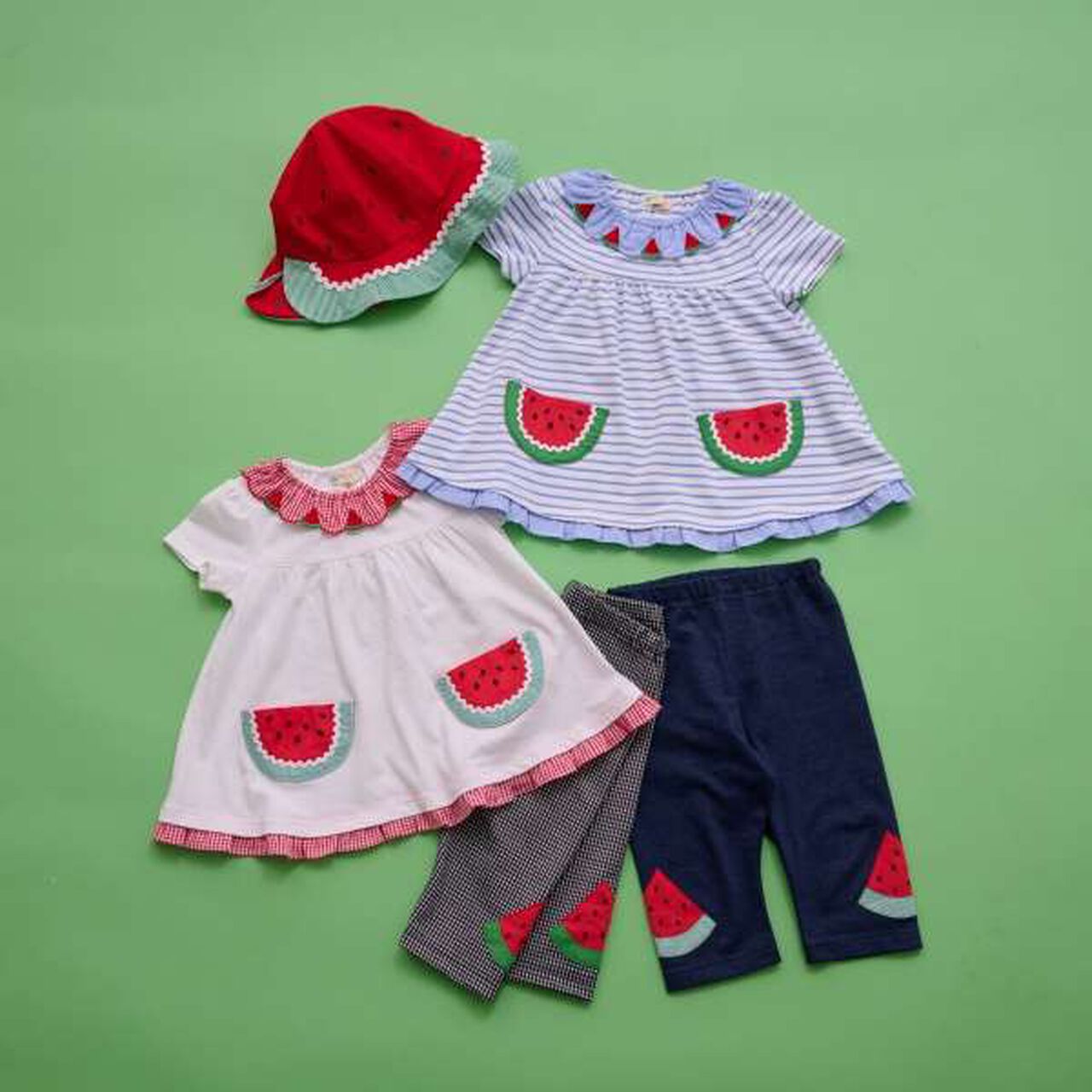 Sunshade Watermelon Hat,Red, large image number 9