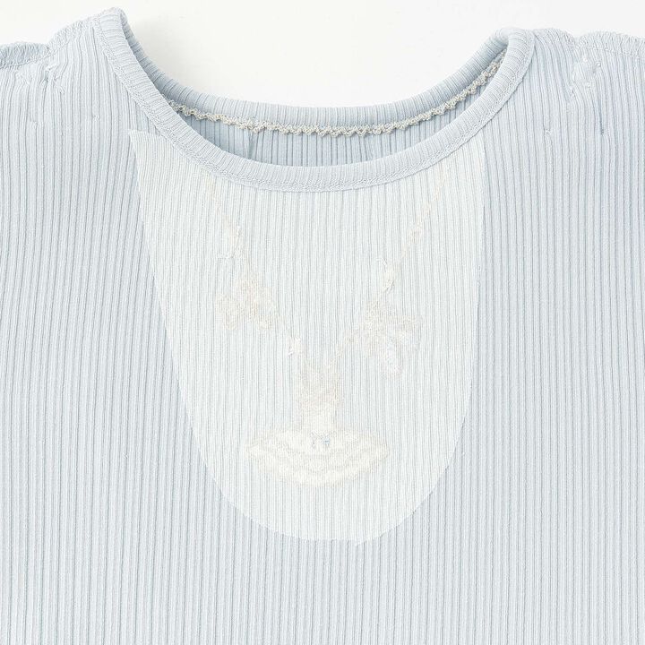 Tulle Embroidery Docking Dress,Pink, medium image number 3