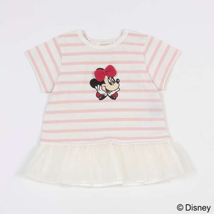 Disney Striped Appliqu&eacute; T-Shirt,Lavender, medium image number 15