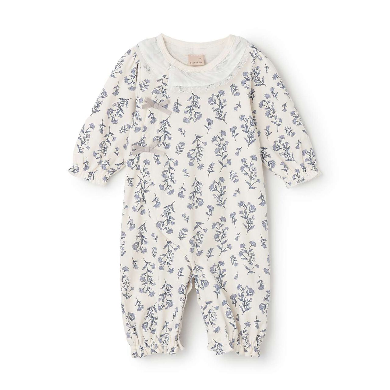 [Weak Acidity] Frilled Collar 2 WAY All-in-One,Light blue, large image number 2