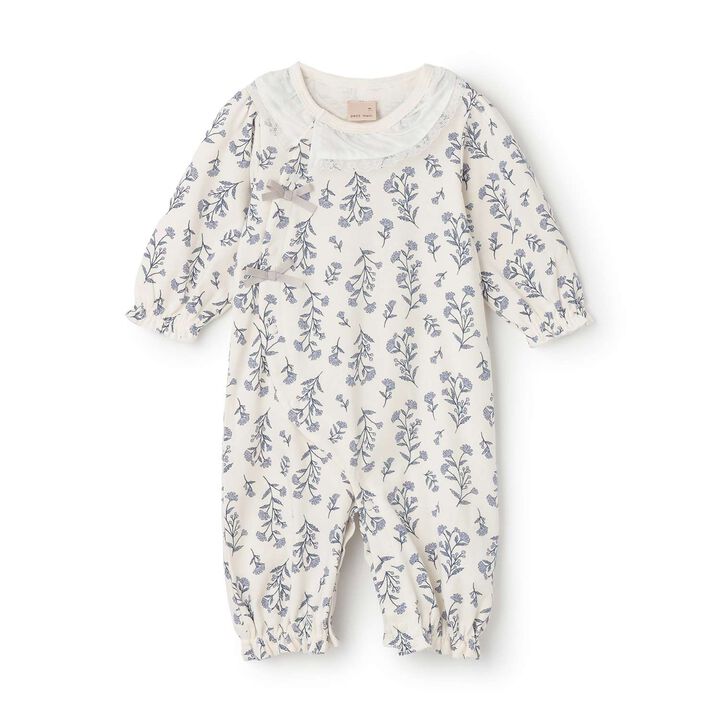 [Weak Acidity] Frilled Collar 2 WAY All-in-One,Light blue, medium image number 2