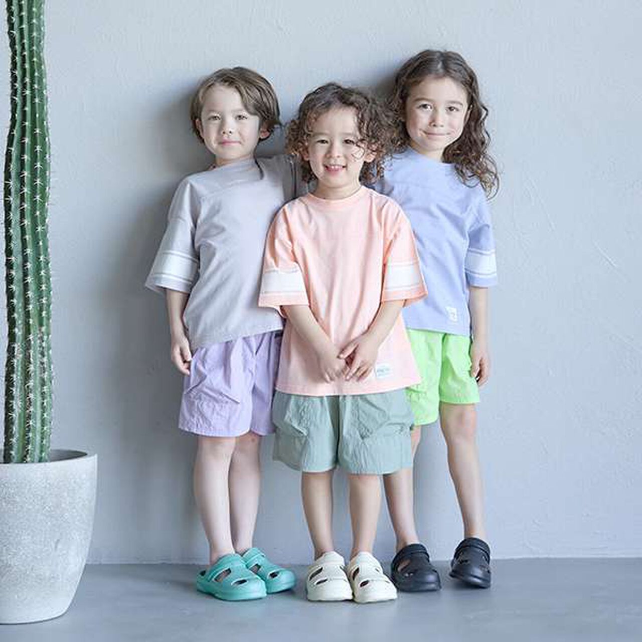 [Cool Touch] Either Way Is Fine! Sleeve Line Print Short Sleeve T-Shirt,Orange, large image number 11