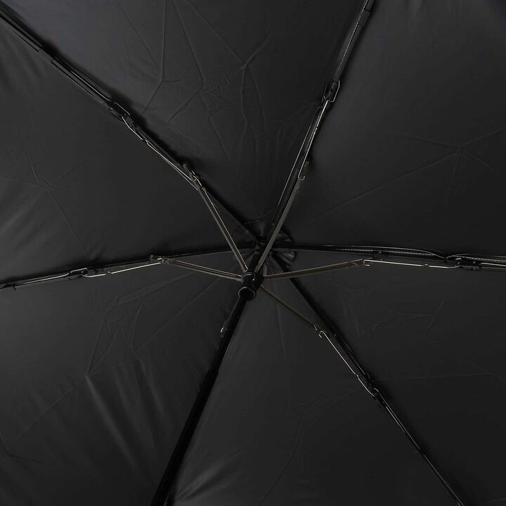[UV 100%] [Heat Shielding] [Light Blocking] [All-Weather] With a Melody♪ Pattern Folding Umbrella,Ivory, medium image number 5