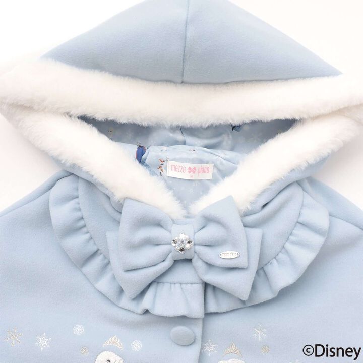 [Elsa] Frozen Character Poncho,Sax blue, medium image number 2