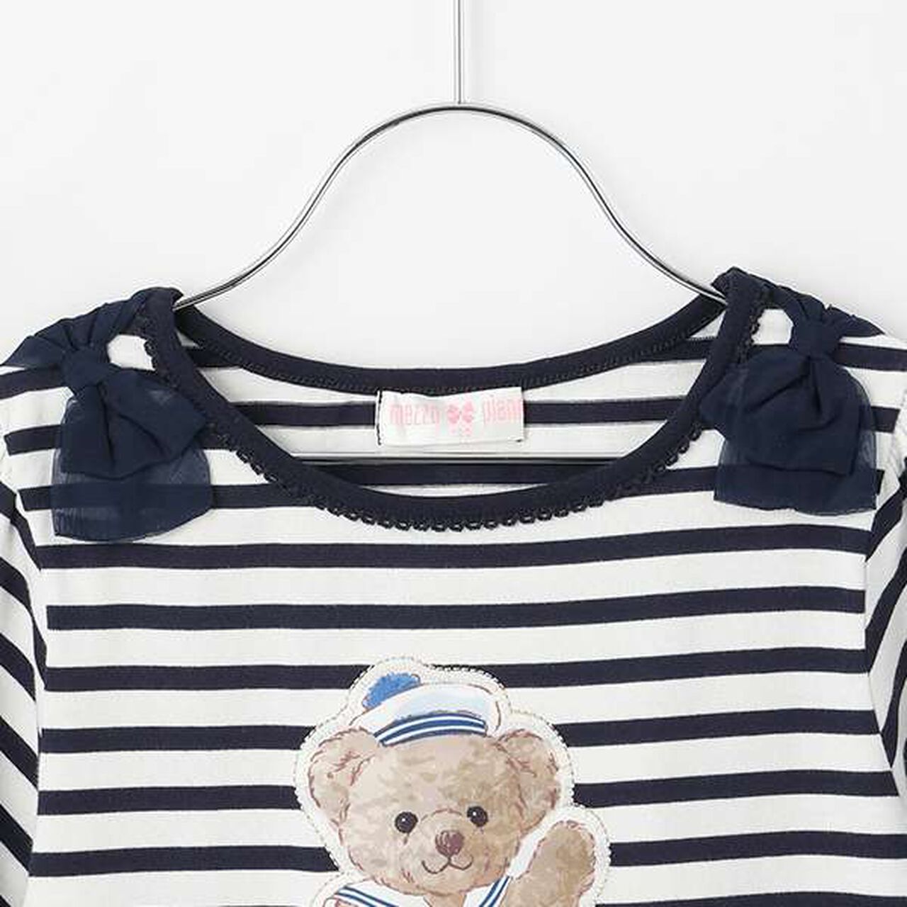 Marine Bear 5-Minute Sleeve T-Shirt,Lilac, large image number 2