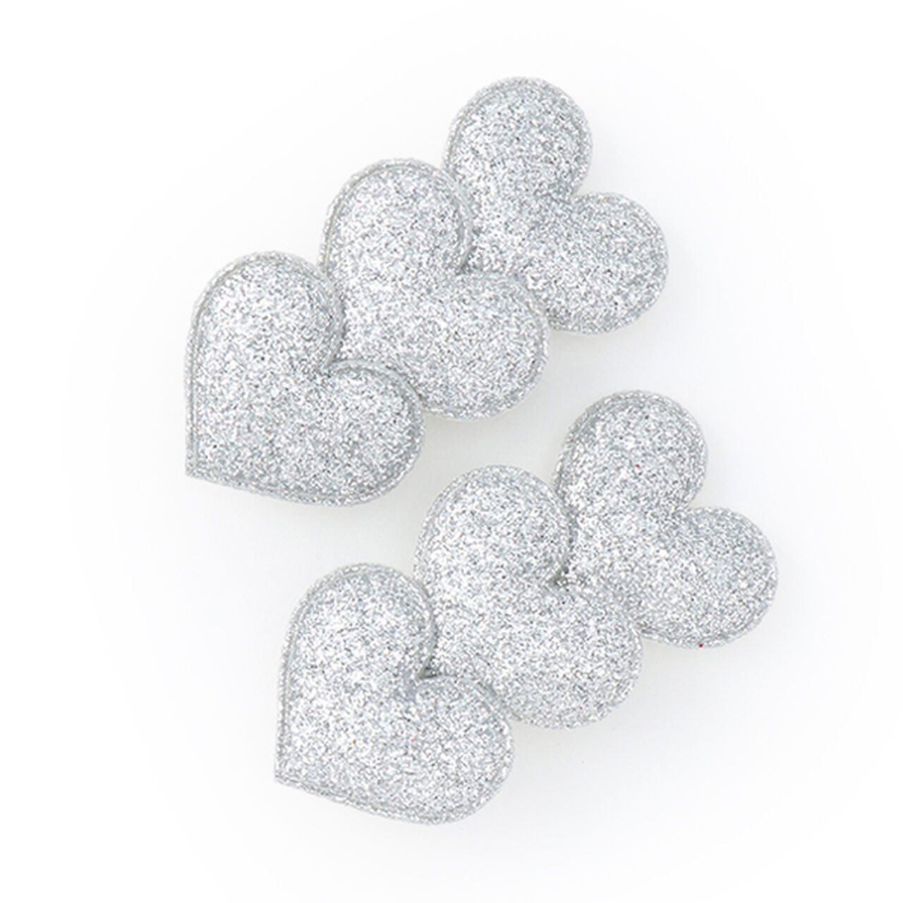 3 Heart Clips (Set of 2),Multi color, large image number 5