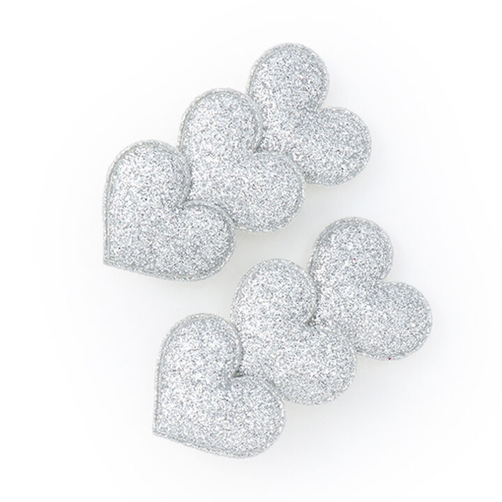 3 Heart Clips (Set of 2),Multi color, medium image number 5