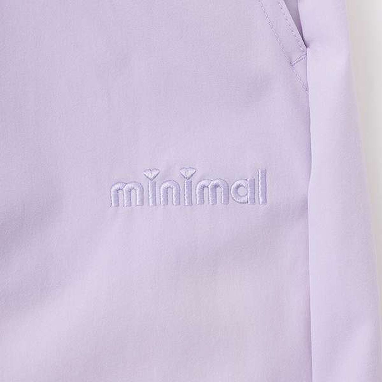 Water-Repellent Drawstring Pants,Lavender, large image number 16
