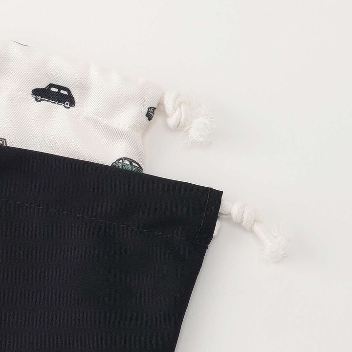 Boys Drawstring Pouch 2-Piece Set,Light beige, medium image number 2