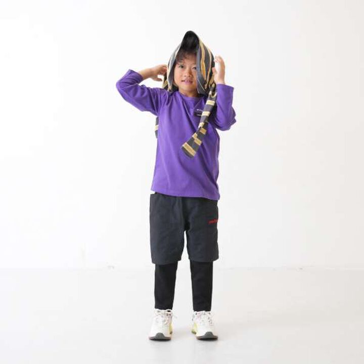 [Penfield] Water and Land Use Matching with Dad Shorts Leggings,Black, medium image number 13