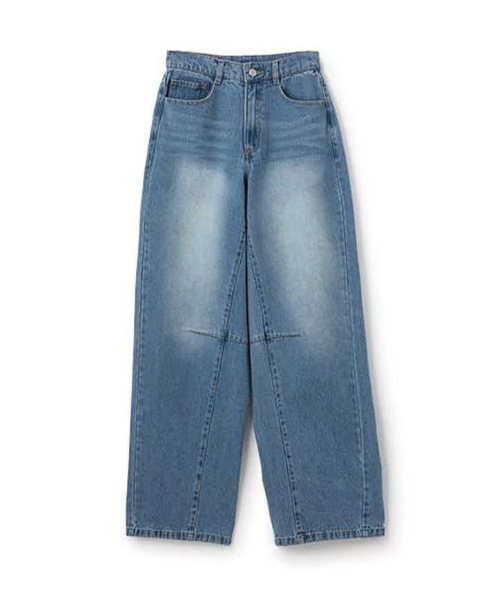 Curved Pants,Khaki, medium image number 21