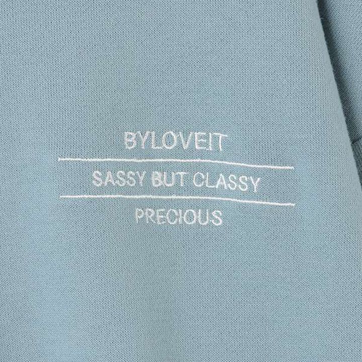 Half Zip Parka,Blue gray, medium image number 7