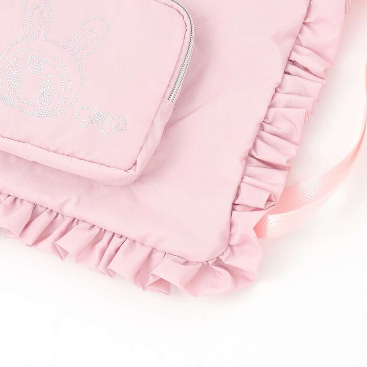 A4-Compatible Water-Repellent Sparkling Bellie Knapsack,Pink, medium image number 5