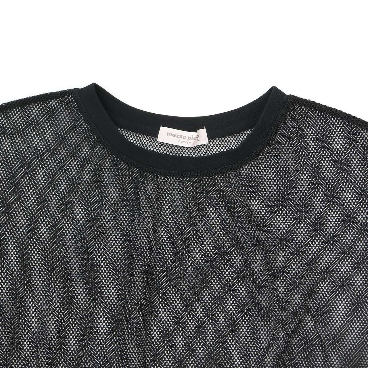 [Restock] Mesh T-Shirt & T-Shirt Set [Not Available in Direct Stores],Black, large image number 6