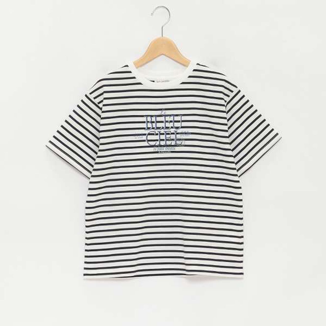 [GOOD PRICE] French Logo T-Shirt,Navy, large image number 4