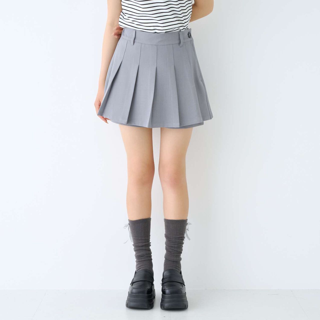 [LTXC] Stylish Flattering Micro Mini Skirt-Shorts,Brown, large image number 11