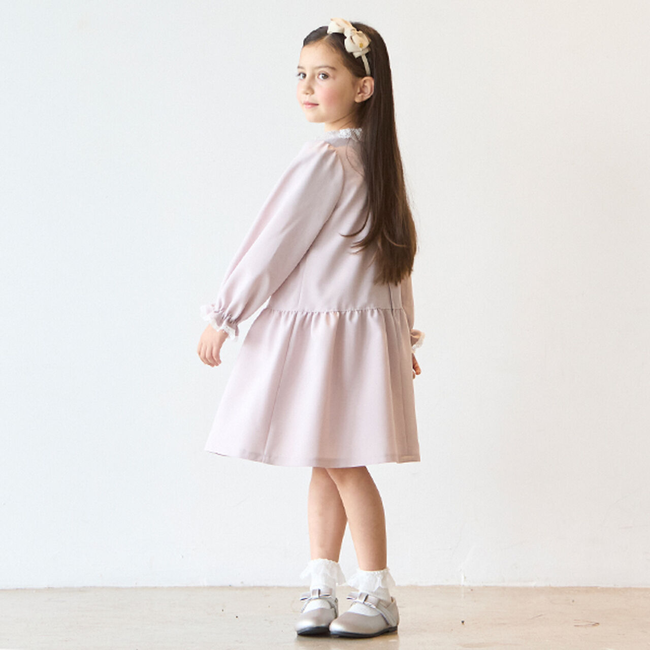 See-Through Frill Socks,Black, large image number 2