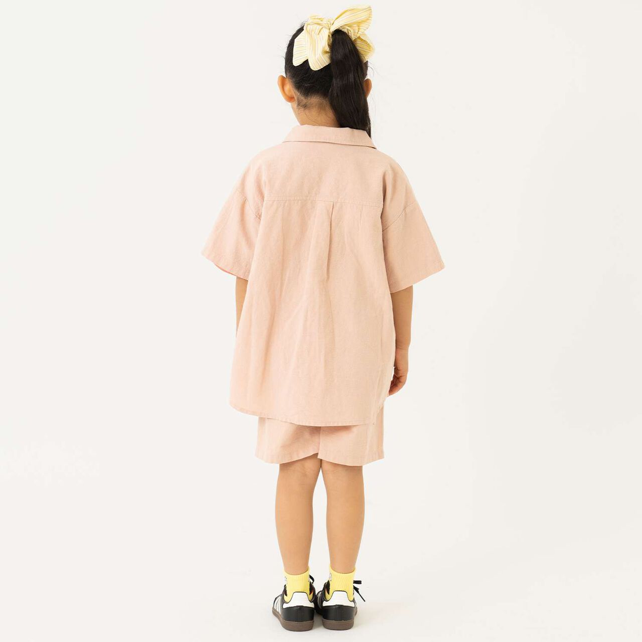 Wide Silhouette Outfit Set,Green, large image number 4