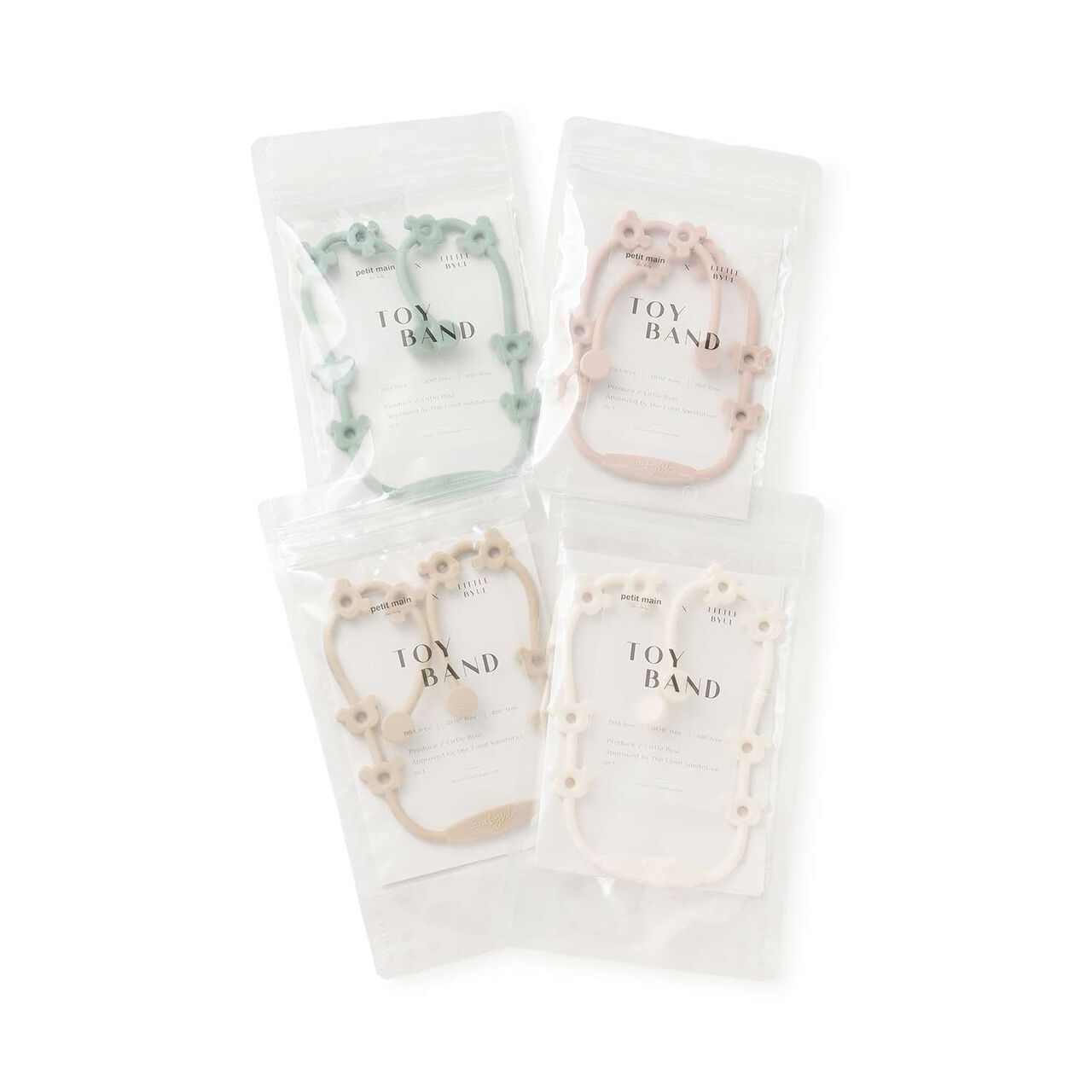 [Littlebyul] Silicone Toy Band,Light pink, large image number 5