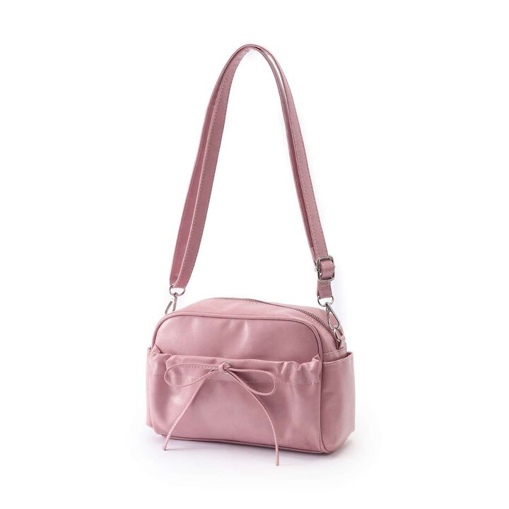 Ribbon Shoulder Bag,Pink, medium image number 0