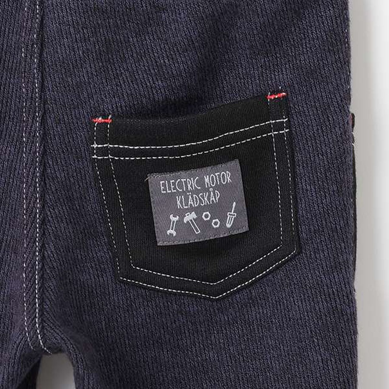 Soft Long Pants,Navy, large image number 6