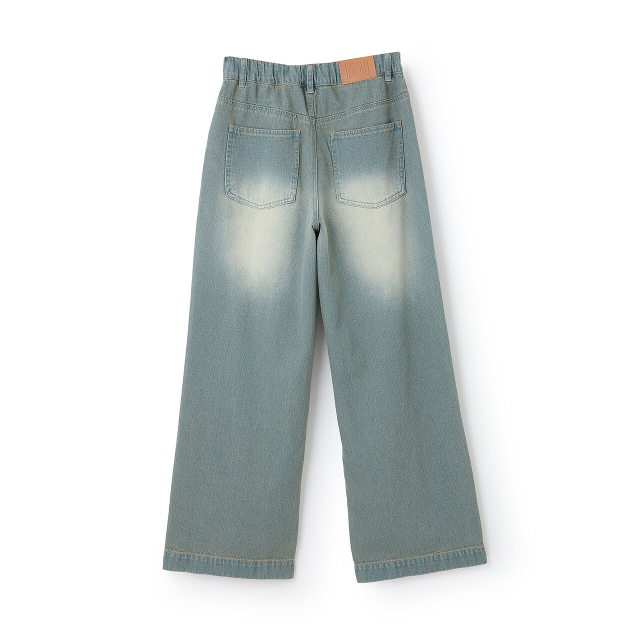 [LTXC] Distressed Denim Wide Pants [Set Available],Navy, large image number 8