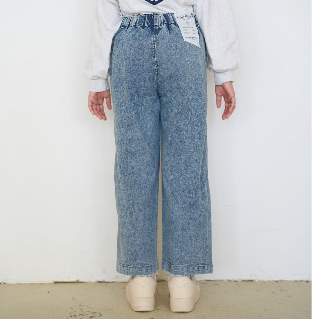 [ME DENIM] Stretch Quick-Dry Easy Pull-On Pants,Gray, large image number 11