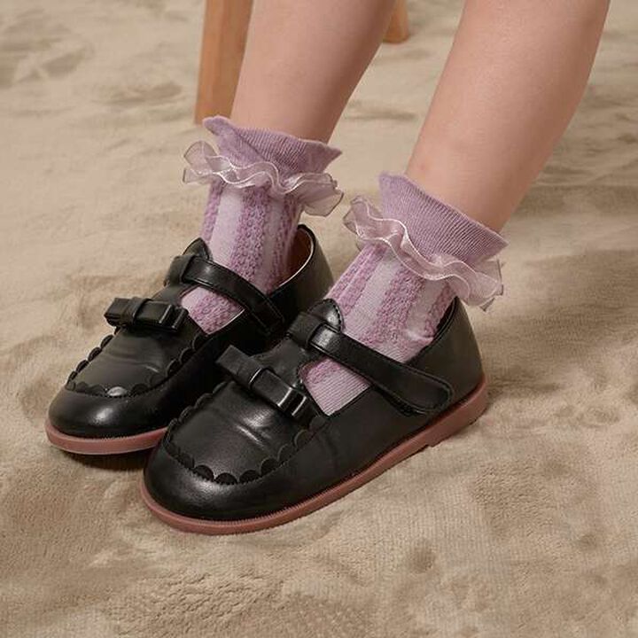 Frill Lace Socks,White, medium image number 5