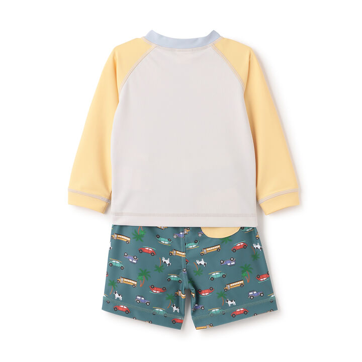 [SWIM] Boys Assorted Outfit Set Swimwear,Charcoal gray, medium image number 9