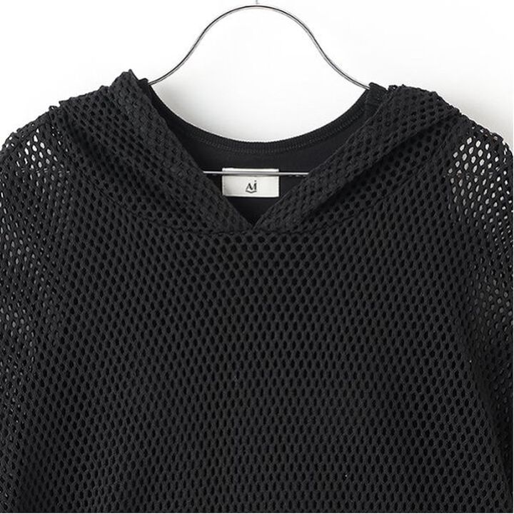 [AMI] Mesh Parka & Inner Wear Set with Cup,Black, medium image number 3